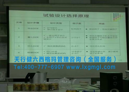 實驗設計DOE培訓 實驗設計DOE培訓